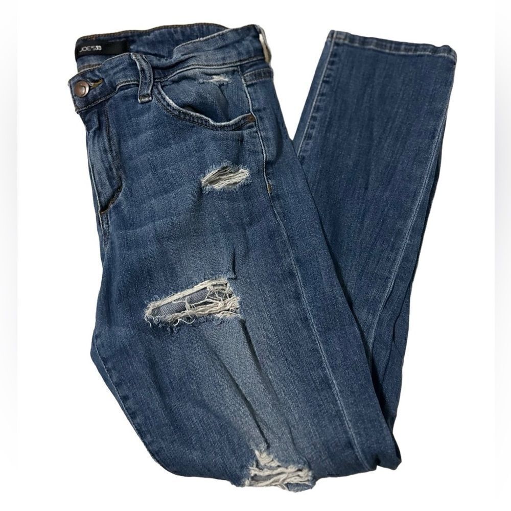 Joes jeans distressed size 27 slim crop